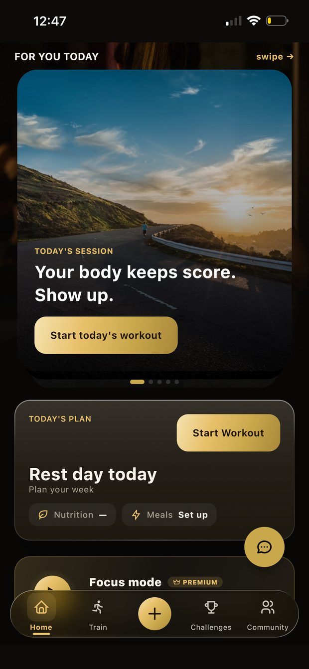 Today's session and plan